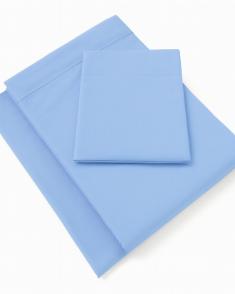 Juego de Sábanas Celeste 1.5 Plz